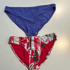 Pair of bikini swim bottoms